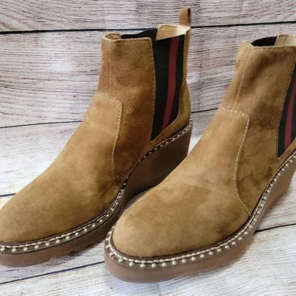 Cecelia New York Gemma Suede Boots / Bootie Womens sz 6.5 - Brand New - Picture 13 of 14